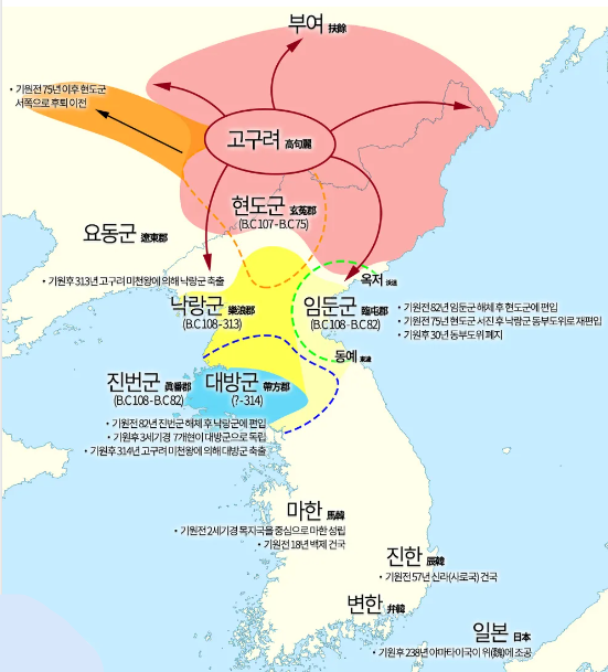  한군현(漢郡縣) · 한사군(漢四郡)