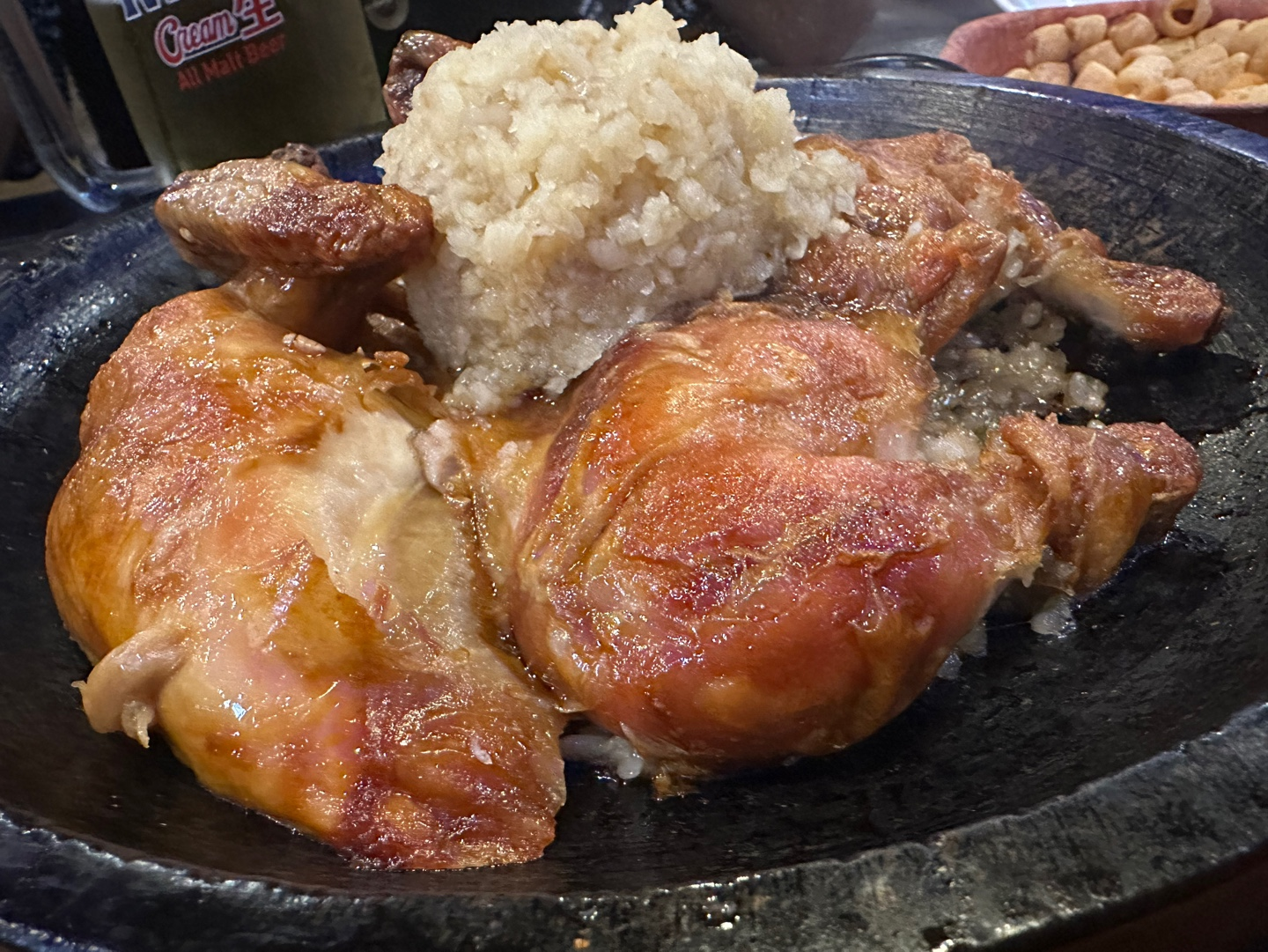 [명일역 : 한방누룽지통닭] 노릇한 4