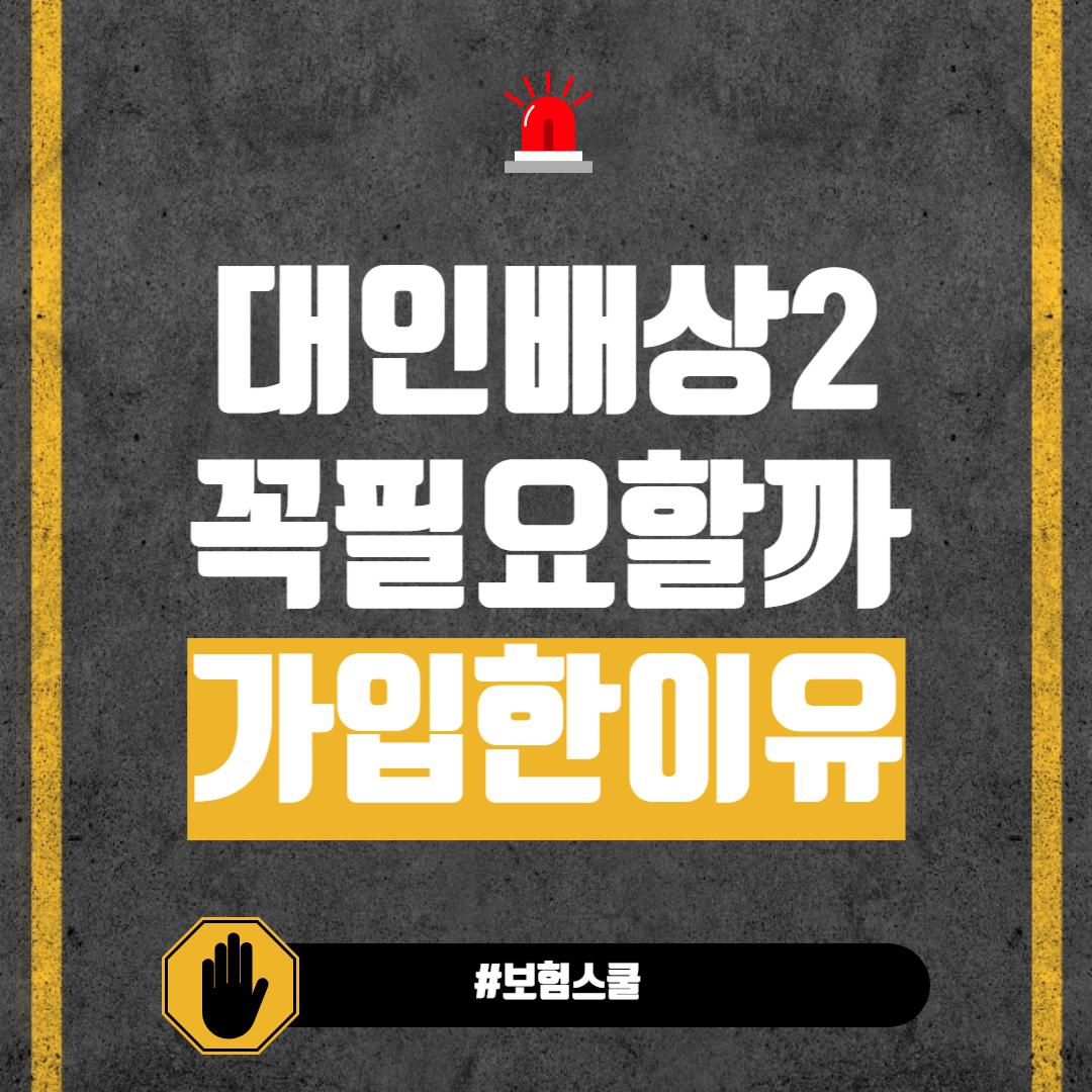 자동차 보험 대인 배상 2