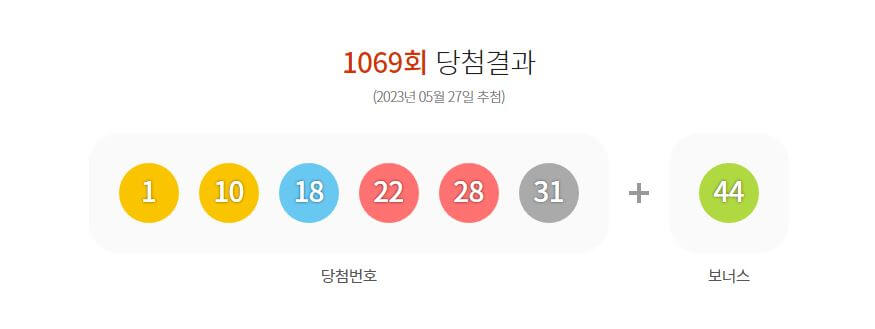 1069회-로또당첨번호