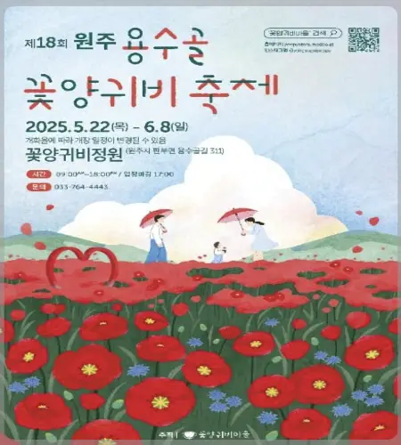 원주 용수골 꽃양귀비 축제_9