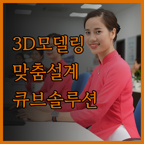 3D 모델링 전문가, 큐브솔루션에서 
