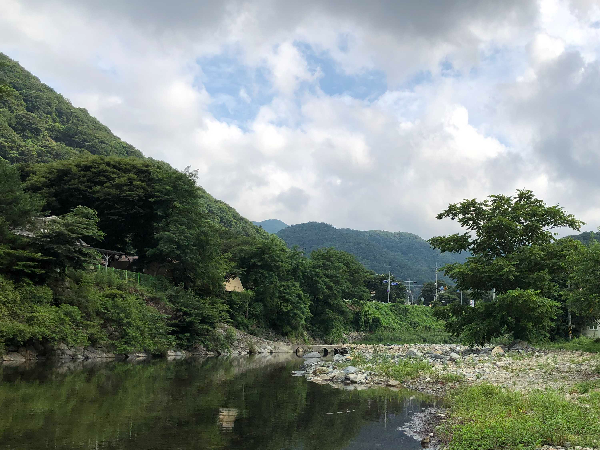 울산배내골-까꿍펜션-계곡