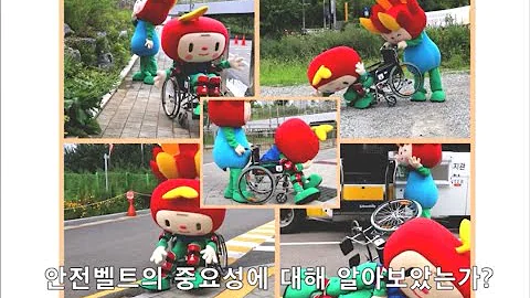 휠체어 안전벨트 착용 캠페인 (휠체어 안전사고 예방교육)