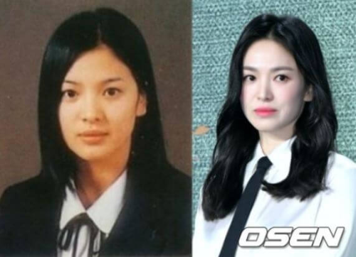 송혜교님 졸업사진 - OSEN 캡처