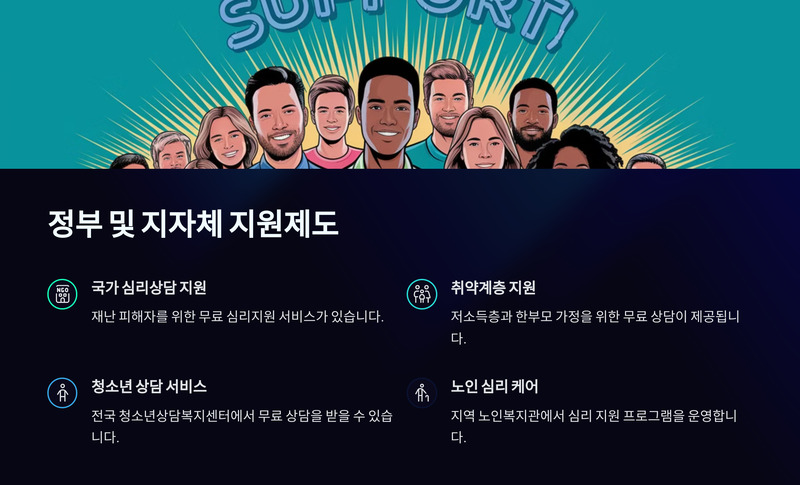 정부 및 지자체 지원제도