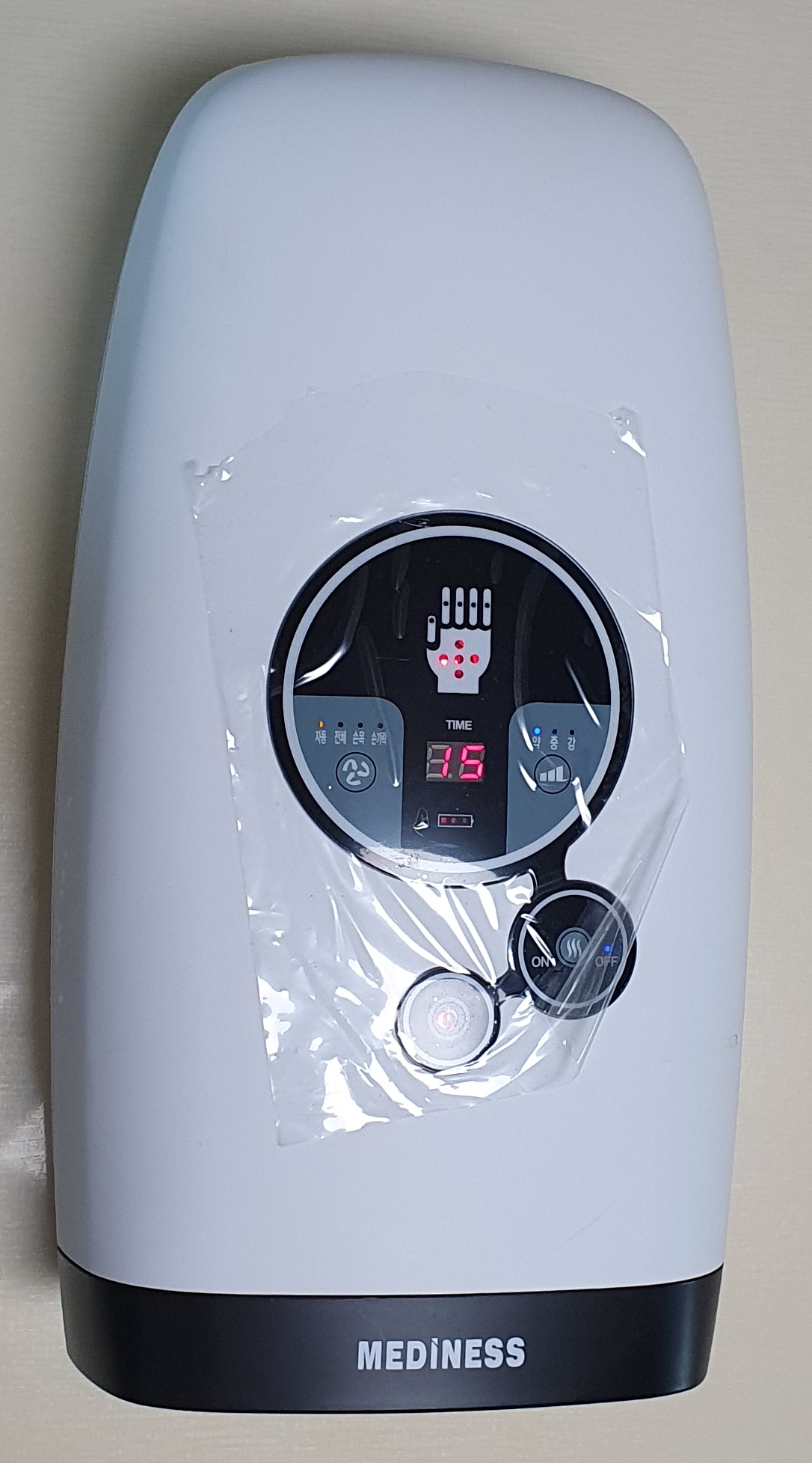  메디니스온열마사지기 사용시 설명서대로만 사용하기(주의사항)