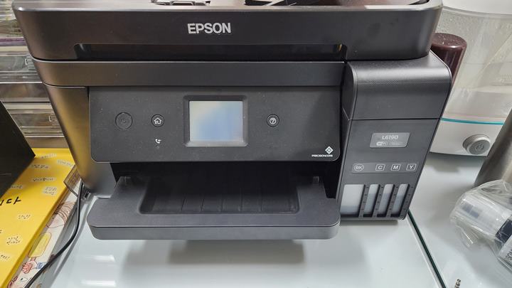 엡손 EPSON L6190 잉크 확인