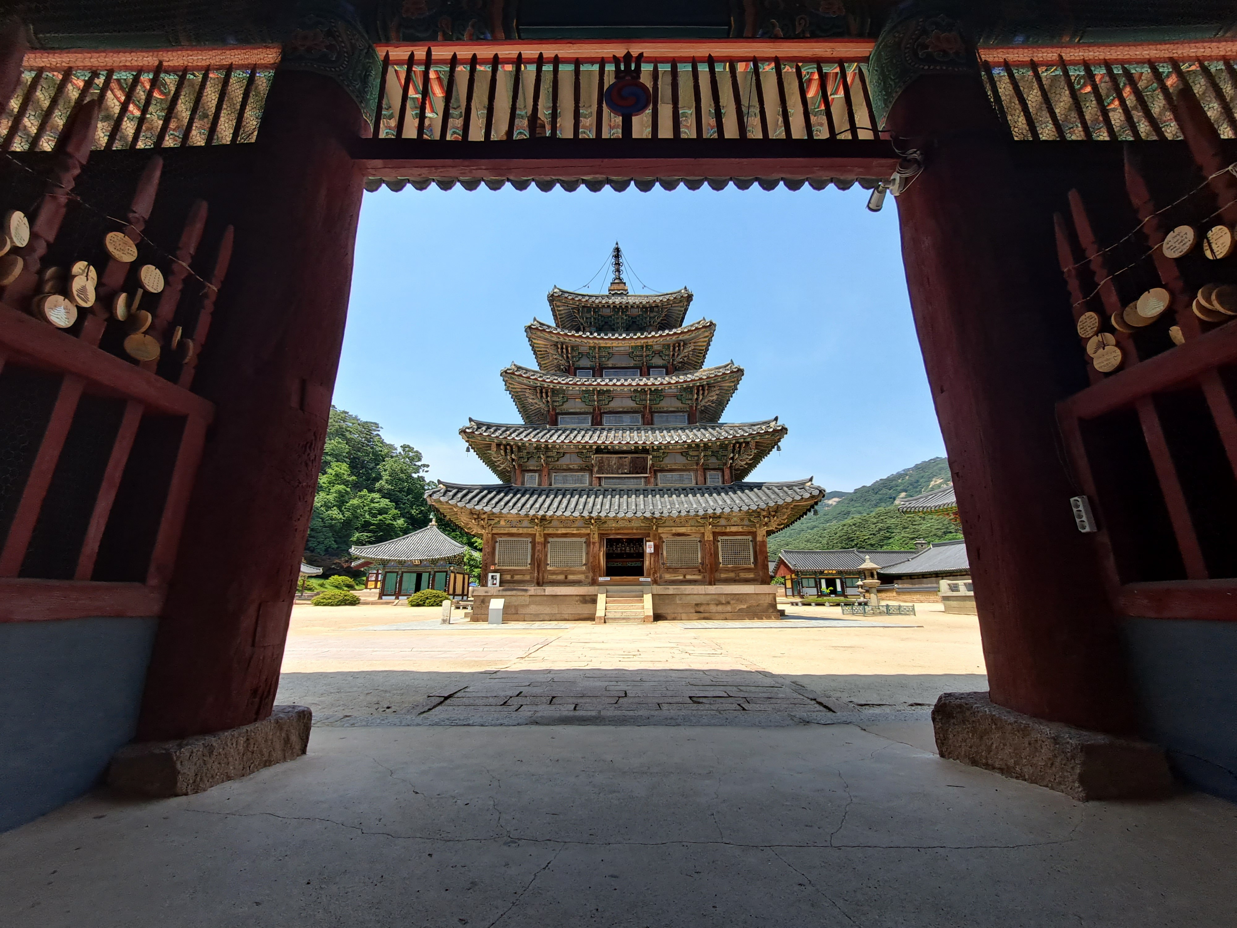  보은 법주사 팔상전&먹거리