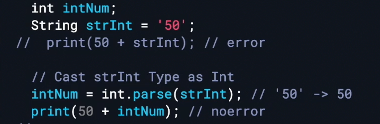 parse