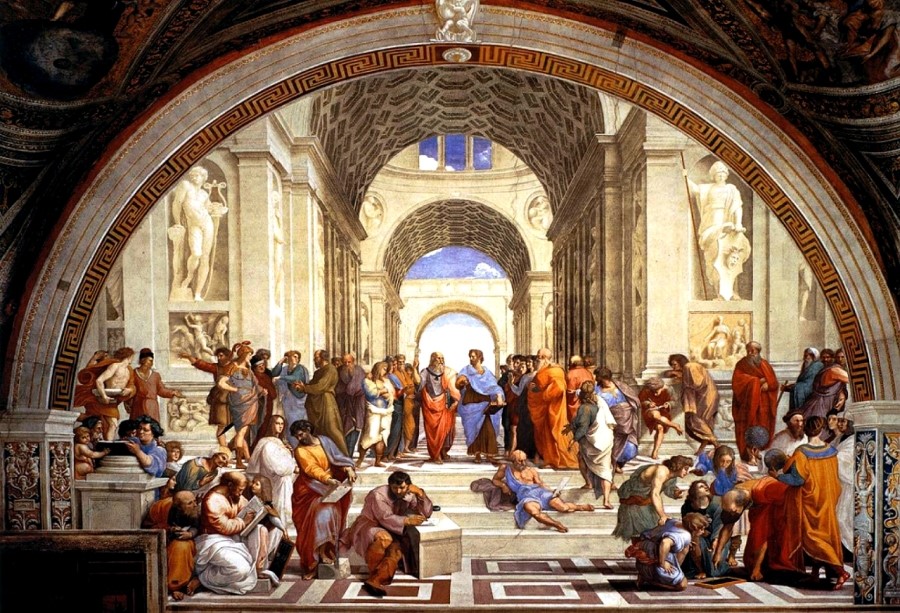  아테네 학당. The School of Athens. 산치오 라파엘로