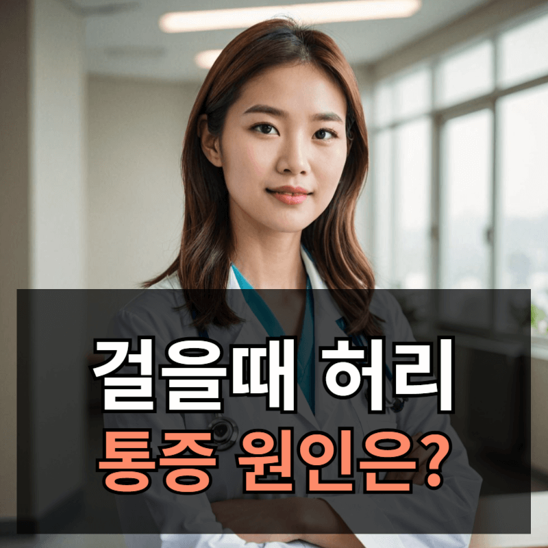 걸을때 허리 통증 원인과 치료방법
