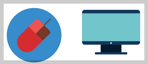 마우스와 컴퓨터