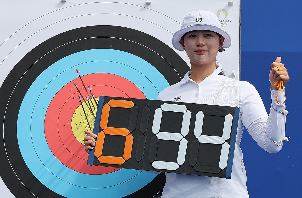 임시현 프로필 나이 미모 양궁 세계신기록 파리올림픽 단체전 금메달