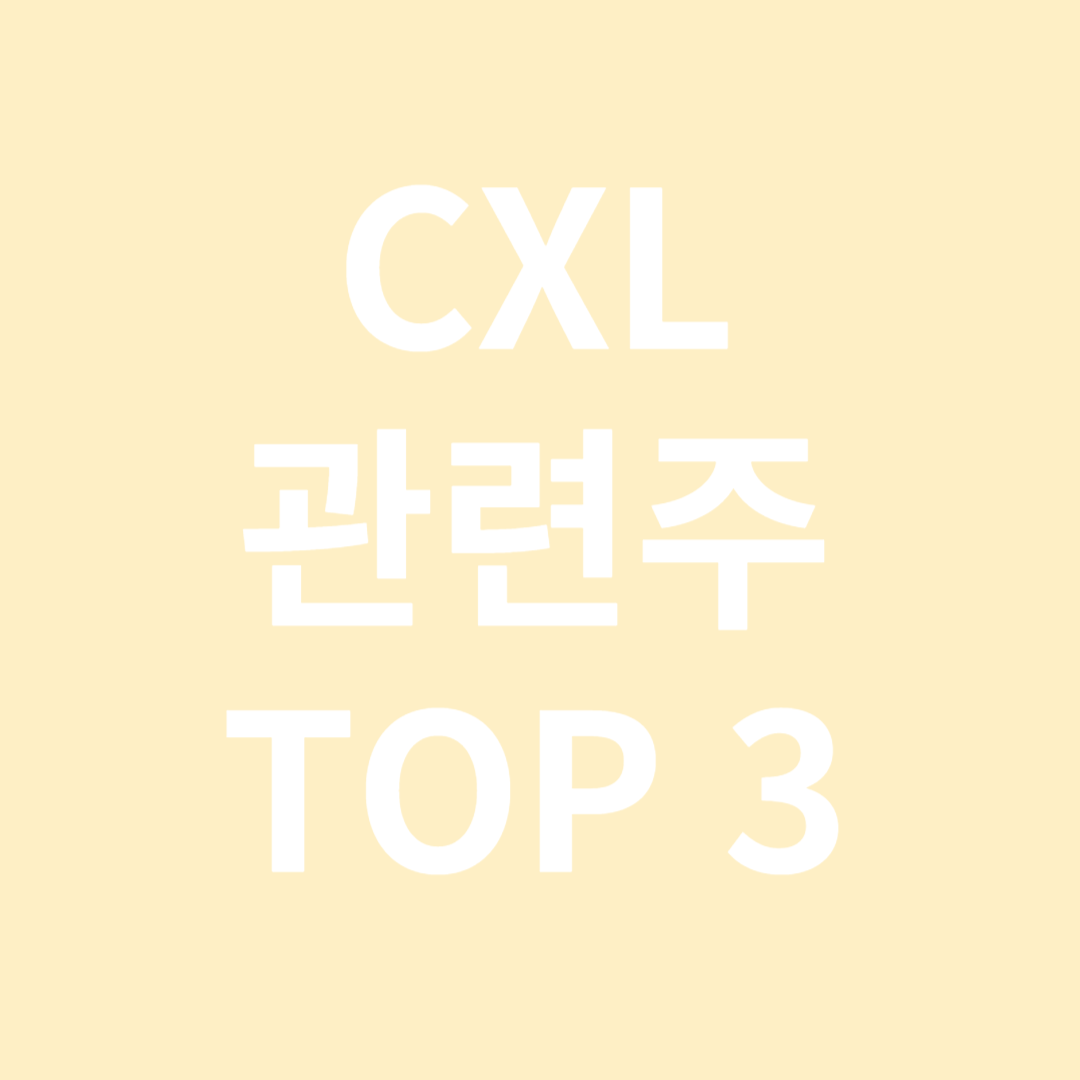 CXL 관련주 TOP 3