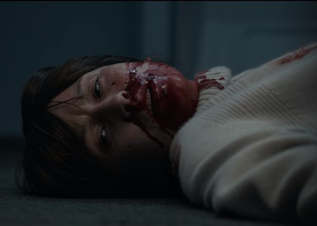 좀비가 있는 <넷플릭스 공포영화 추천> [영화 리뷰] 블러드레드 스카이 리뷰_이 안에 13