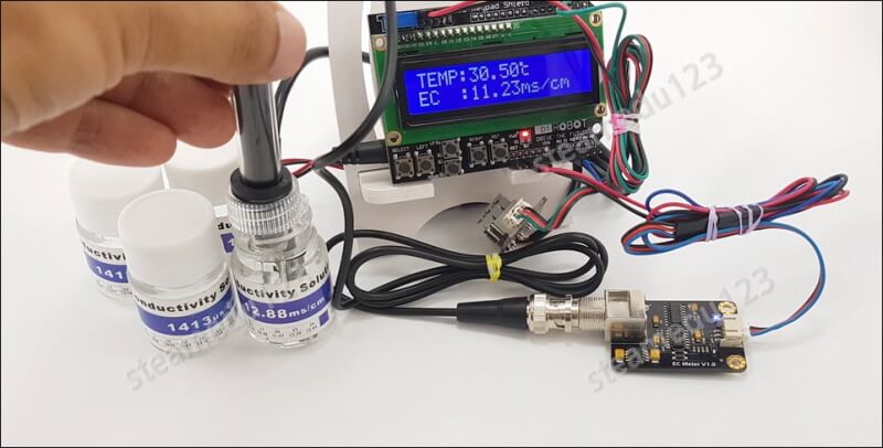 DFR0300-LCD16X2-동작확인-화면