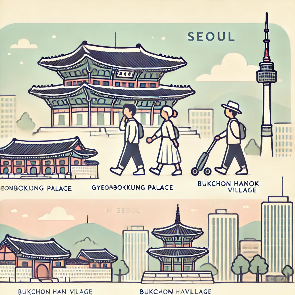 서울 도심에서 떠나는 도보 여행