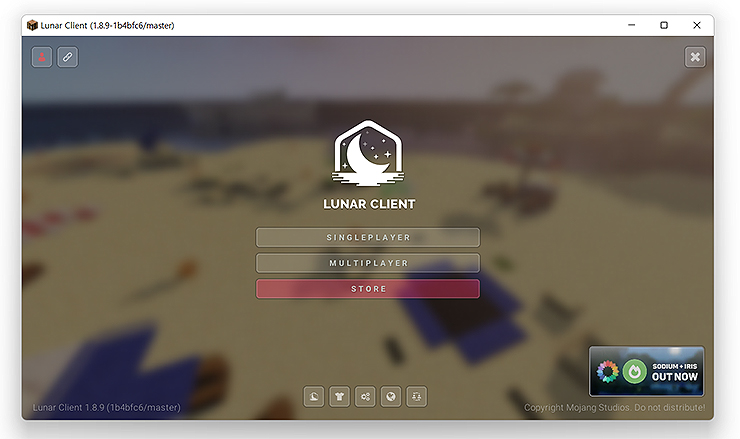 lunar-client-인트로-메뉴-선택-화면