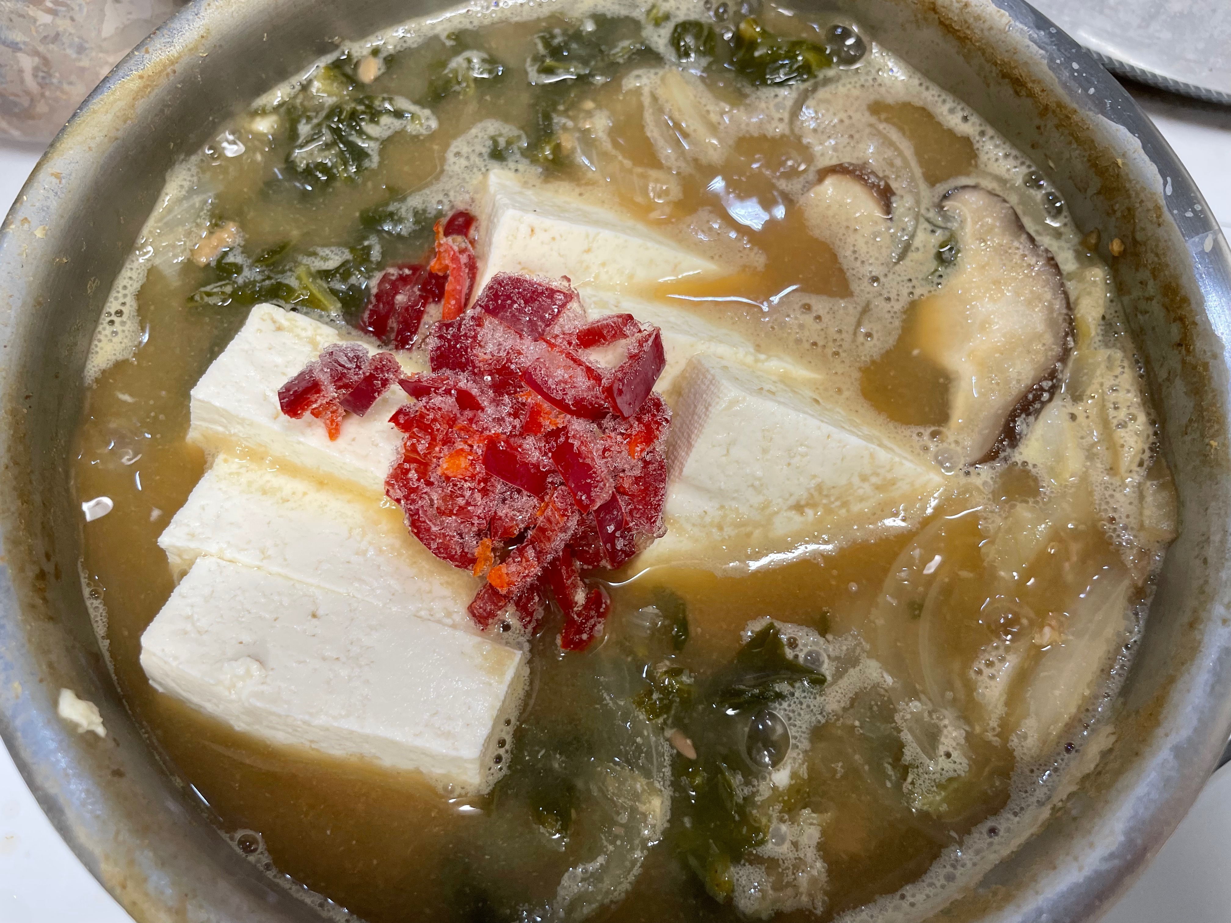 우거지 된장국 맛있게 끓이는 방법