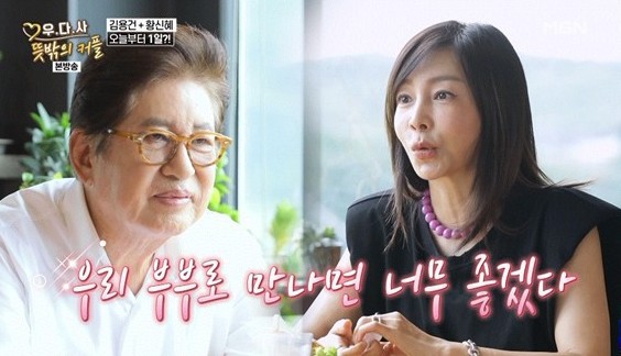  과거 황신혜 김용건 머플 및 이혼 전성기 시절