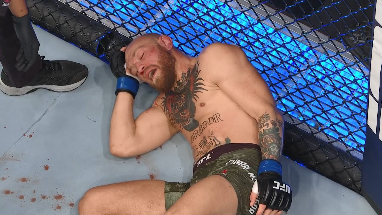  UFC 257 영상 맥그리거 첫 KO 패배 포이리에 승