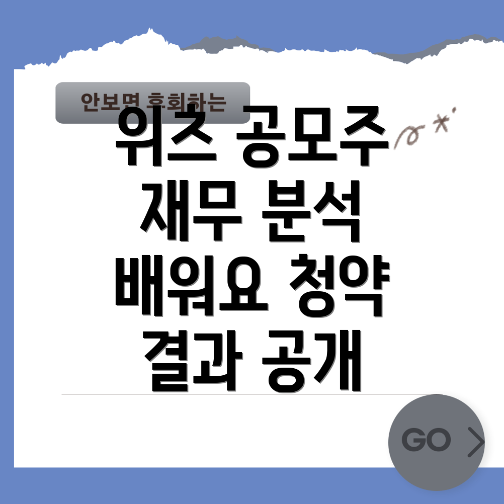 위츠 공모주