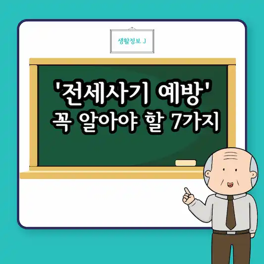 전세사기 예방 꼭 알아야 할 7가지와 사례