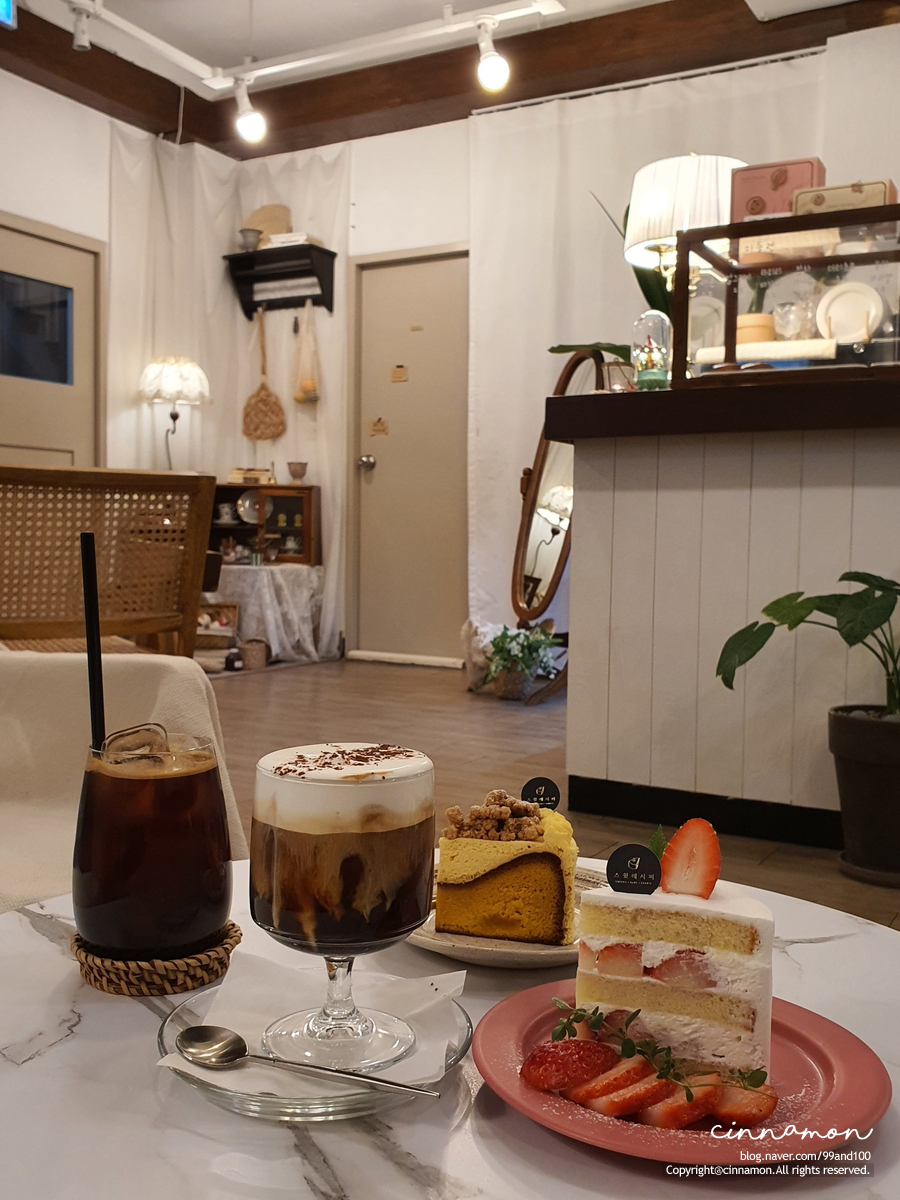 스위트 레시피(feat. 감성 카페, 케이크 맛집) [노원] 인생 디저트 카페 8
