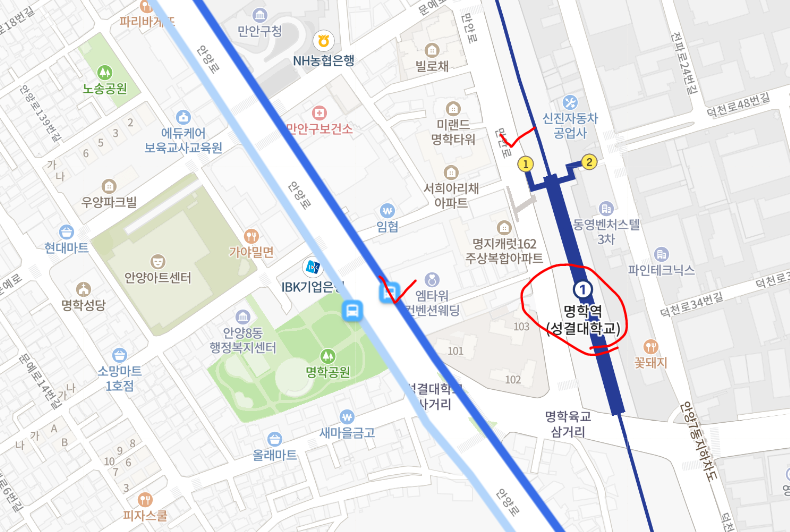  [서울] 541번버스 첫차, 막차시간,  노선 : 군포, 성결대, 정부과천청사, 교대역, 강남역, 양재역