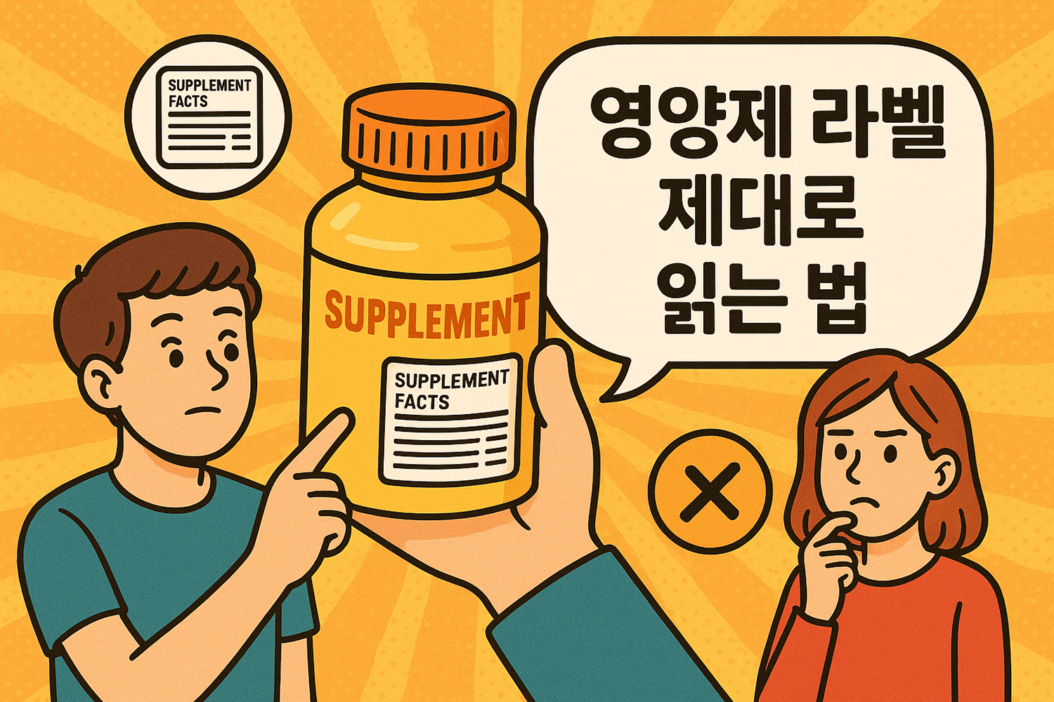 영양제 라벨 제대로 읽는 법