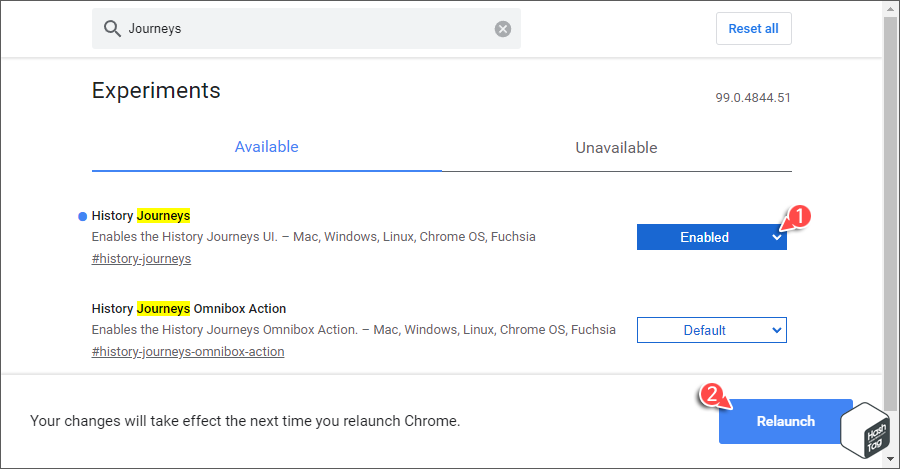 Chrome Relaunch