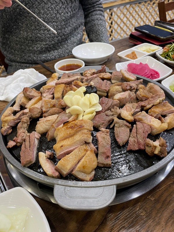 오리-참숯-구이