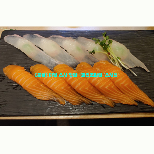  [분당] 야탑 스시 맛집…회전초밥집 '스시선'