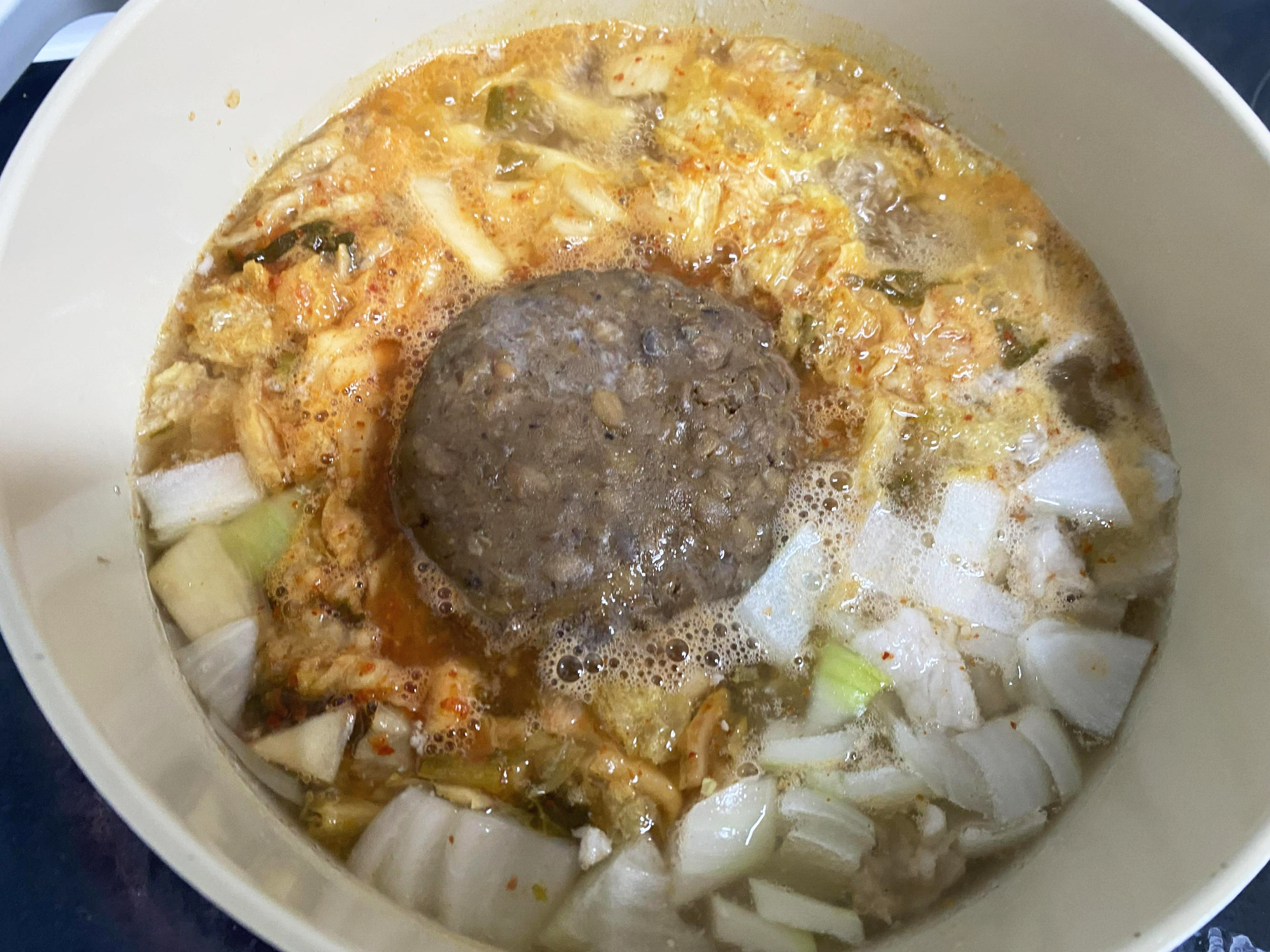 청국장투하
