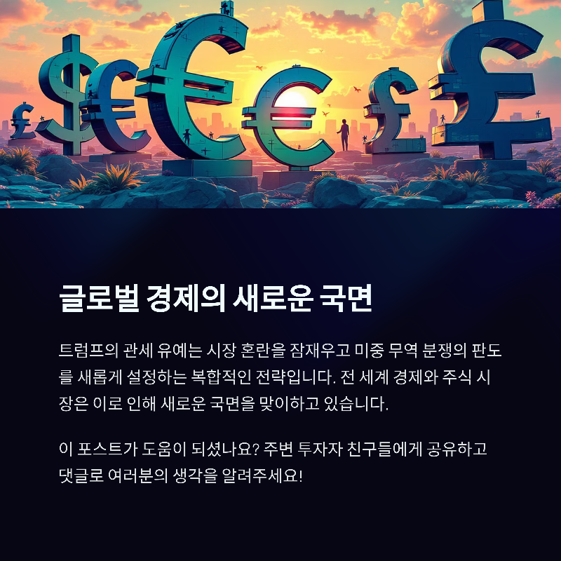 글로벌 경제의 새로운 국면