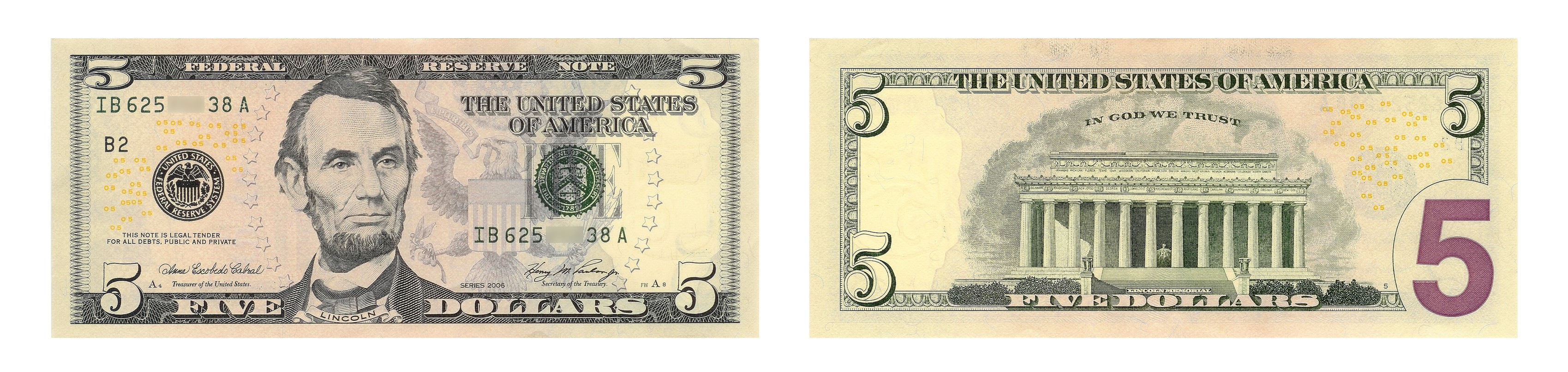 5달러 지폐