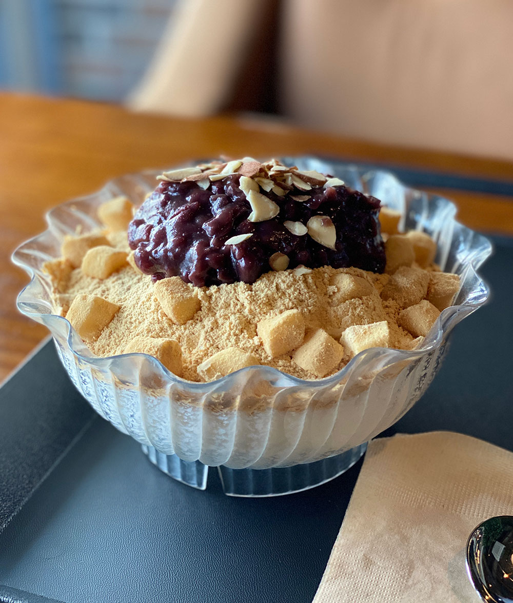  안동 디저트 카페 빙수곳간 인절미팥빙수 추천