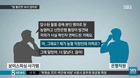  흔한 한국인의 보이스피싱 대처법