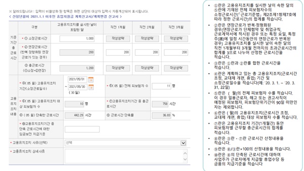 고용유지지원금 신청방법