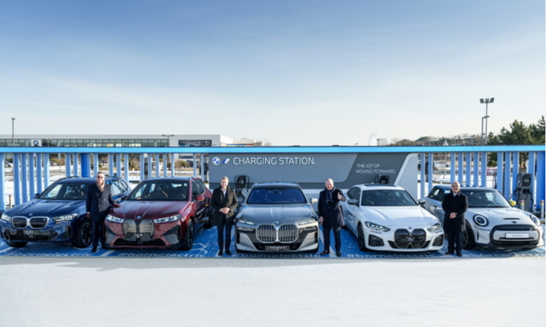  BMW, 영종도 전기차 충전소 개소, 1등 테슬라 전략 벤치마킹