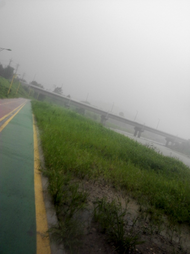 비 오는 자전거 여행 첫날, 어디까지 3