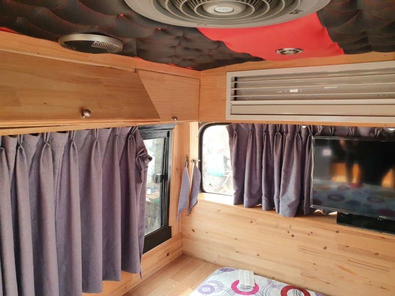 중고캠핑카 겨울 차박하기 좋은 캠핑카 중고카운티 매입기! 24