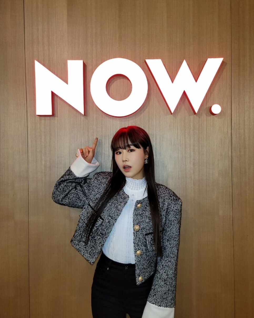  [러블리즈 이수정(베이비소울)] 220103 네이버나우 심야아이돌 움짤