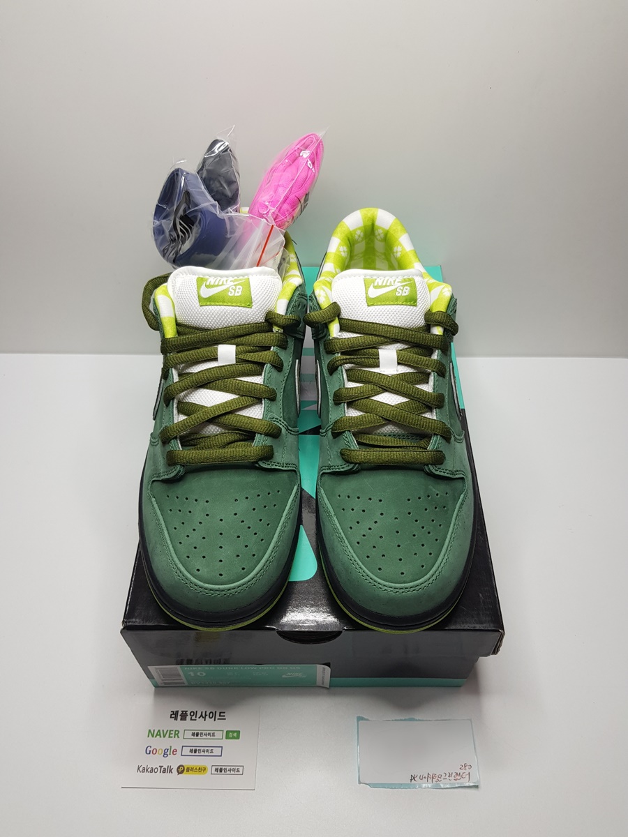  [NIKE] 나이키 SB 덩크 로우 그린 랍스터 BV1310-337 남녀공용 (PK공장) 실사!