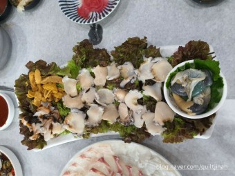 자연산 멍게 한상