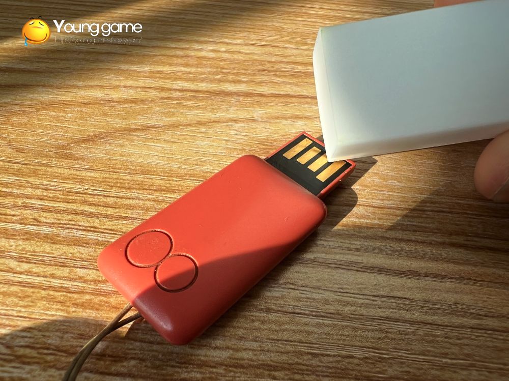 USB 장치 인식 실패 지우개