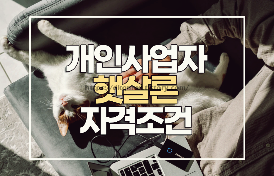  개인사업자햇살론 자격조건 알아보면.