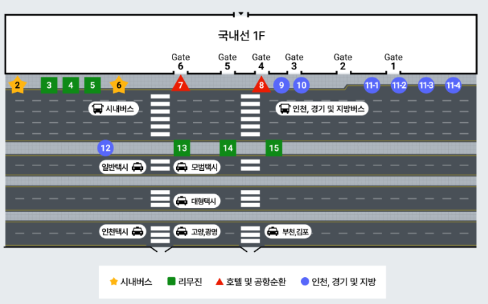 김포공항-리무진버스-시간표