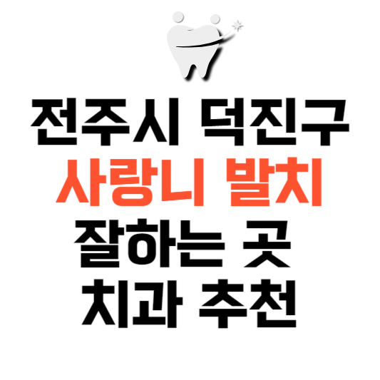 전북 전주시 덕진구 사랑니 치과 발치 잘하는 곳 추천 매복 가격 비용.png
